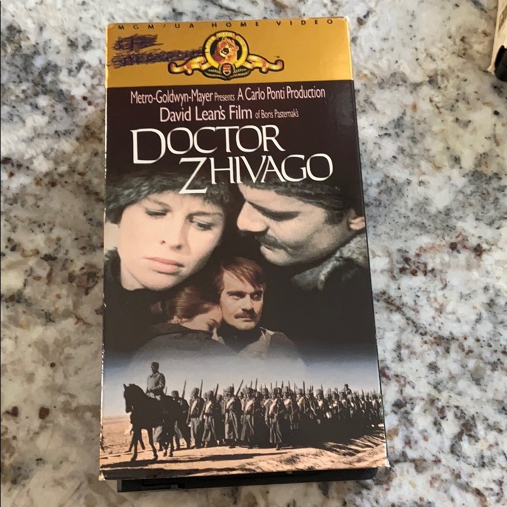 Dr Zhivago vhs tapes